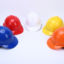 Breathable Anti-smashing ABS Helmet Summer Lightweight Construction Site Helmet Sun Hat Protective Cap thumbnail-4