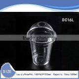 16oz Beverage Cup, Ice Cream Cup, Coffee Cups, Cold Juice Cup, Pringting Cups, Clear Cup, Disposable Plastic Cups and Lids thumbnail-4