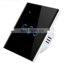 Tuya Smart Life App Control EU WiFI Smart Curtain Touch Switch