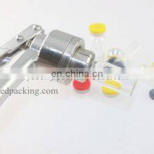 Stainless Steel Crimping Machine for Off Cap or Tear Off Cap+Glass Vials+Rubber Stoppers thumbnail-5