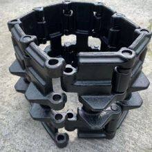 180*72*37 180*72*41 230*72*48 High Quality Undercarriage Parts Steel Track for Mini Excavator thumbnail-2