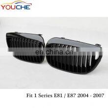 ABS Front Car Grille Grills for BMW 1 Series E81 E87 2004-2007 thumbnail-2