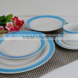 ceramic plate and salad bowls with glaze line grace square ceramic dinnerwarestoneware tableware with dishes plate