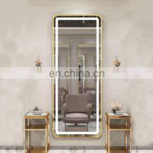 Wall Mounted Backlit LED Lighted Illuminated Feature Large Beauty Hair Salon Mirror thumbnail-2