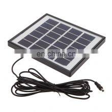 4W Solar Charging System Light USB 6V Mobile Phone Charger Camping Fishing Outdoor Bulb System thumbnail-2