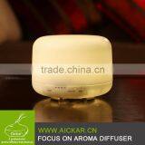 500ml Aromatherapy Essential Oil Diffuser Ultrasonic Air Humidifier With 4 Timer Settings 7 LED Color Changing Lamps