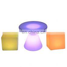 Led Cube Chair Outdoor Waterproof Bar Chair Cocktail Tables Plastic Cube Stool Sedia Quadrata thumbnail-1