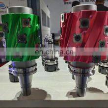 LIVTER Cnc Helical Cutter Head Hsk 63F Shank Spiral Cutter Head Bt30 Spindle Use thumbnail-4