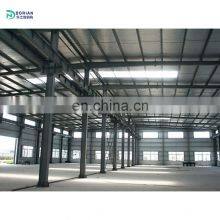 Public Prefab Houses Pre Engineered Steel Buildings Warehouse Storage With Steel Rack