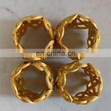 Hot Sale Vintage Rattan Boho Napkin Rings Set of 4 WHolesale Tableware Set Napkin Holder Rings Wovenmade in Vietnam thumbnail-2
