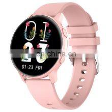New Arrival Fashion Ladies Smart Band Fitness IP68 Waterproof Play Game Round Touch Screen Sleep Tracker Women MX1 Smart Watch thumbnail-1