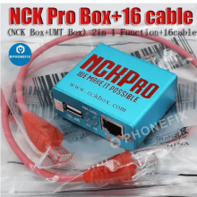 NCK Pro Box Flashing Unlocking Tool With 16 Cables For Samsung Huawei Repair
