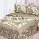 Cotton Patchwork Block Printed Quilting Quilt Bedding Set thumbnail-1