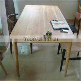 Ash Wood Rectangle Dining Table