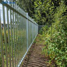 Steel Fence Panel Galvanized Residential Area Security Fence Galvanized Steel Security Fence thumbnail-2