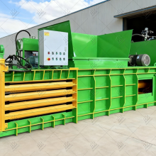 Fully Automatic Horizontal Hydraulic Waste Cardboard Paper Press Machine Straw Baler thumbnail-2