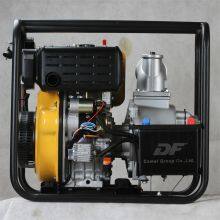 4 Inch Diesel Clear Water Pump Electric Start Big Fuel Tank for Agricultural Irrigation thumbnail-2