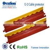 2 Channels Rubber Cable Protector thumbnail-2