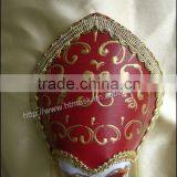 Upscale Plastic Venice Mask With Earrings Luxury Venetian Masks With Magnet for Party Carnival Decoration thumbnail-4