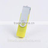 Chinese Bulk Promotion OEM Logo Ultra Thin Swiveling USB Flash Drive thumbnail-3