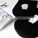 Star Same Style Cute Cat Pattern Rolled Brim Acrylic Knitted Cap for Man thumbnail-4