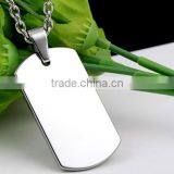 High Quality Stainless Steel Mirror Polish Blank Dog Tag thumbnail-1