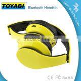 Headset Wireless Foldable Folding Stereo headphones with Noise Reduction Microphone & Rechargeable Battery