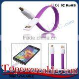 Portable Wrist Usb Data Cable Micro 2.0 Charging Cable For Android Phone thumbnail-2