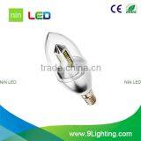 E14 Candle Light Silver