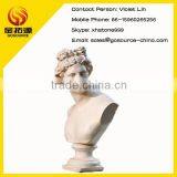 Stone Roman Man Bust Sculpture