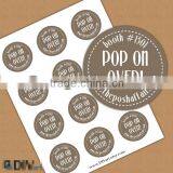 New Design High Quality Round Labels thumbnail-1