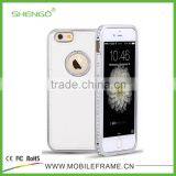 Shengo Crystal With PU Leather Case for IPhone 6