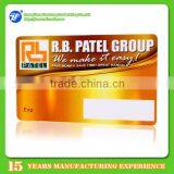 Customize PVC Plastic Business Vip Card With Blank Signature