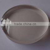 Cr39 Plastic Semi Finished Single Vision Lens for RX Lab to Surface Eyeglasses Lens