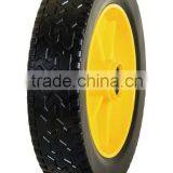 8 inch plastic wheel for baby stroller, trolley, hand truck