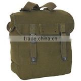 military/army cotton infused bags/canvas bag back pack