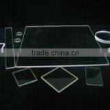 Fused Silica Sheet Clear Quartz Plate Glass Unbreakable Quartz Glass Tube