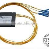 1X4 PLC Splitter Fiber Optic Splitter for Telecom FTTH GPON/GEPON