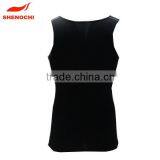 100% Polyester Sports Singlets For Men's Bodybuilding thumbnail-3