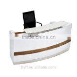 Corner Wooden Reception Counter Design HYF-23