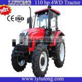 LUTONG1104 110hp 4WD Wheel-style Farm Tractor