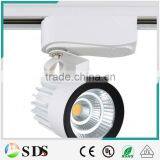 LED track light 15W 2700-3200K Warm White Aluminum Alloy cob led track light