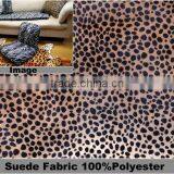Printed Polyester Suede Fabric thumbnail-1