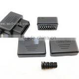 OBD2 Male Connector 16pin 90 Degree Right Angle J1962m Plug With Enclosure Without Screw thumbnail-1