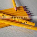 7" Standard Size Hexagonal Shape Sharpened Yellow Body Graphite HB Pencil thumbnail-2