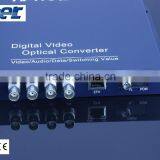 20Km BNC Video Converter Analog to Fiber Optic Converter Audio Without Radio thumbnail-2