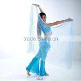 SWEGAL Wholesale Belly Dance Silk Veils Belly Dance Fan Veils SGBDD13016 thumbnail-4