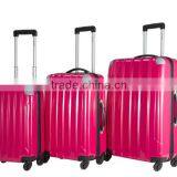 China New Product 2015 Aluminum Frame pc Trolley Luggage