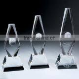 Wholesale Factory Golf Crystal Trophy Awards New Design Trophy