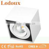 Modern COB Ceiling LED Light 9W Square Spot Light Downlight 360 Degree Adjustable